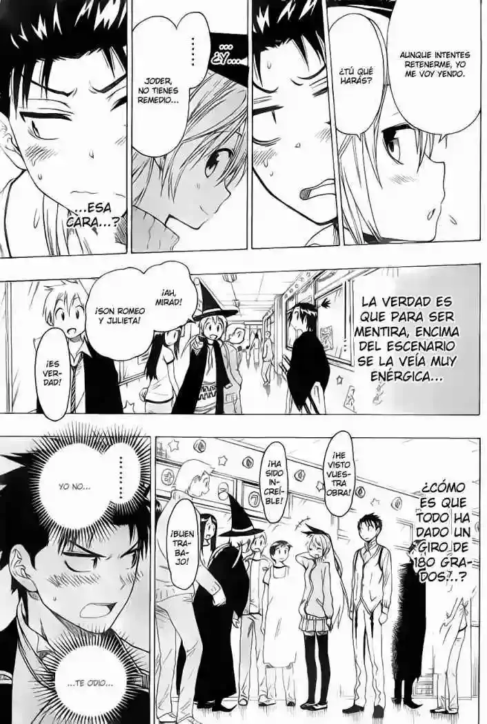 Nisekoi capítulo 50, página 9