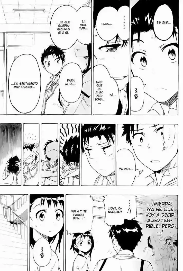 Nisekoi capítulo 50, página 15