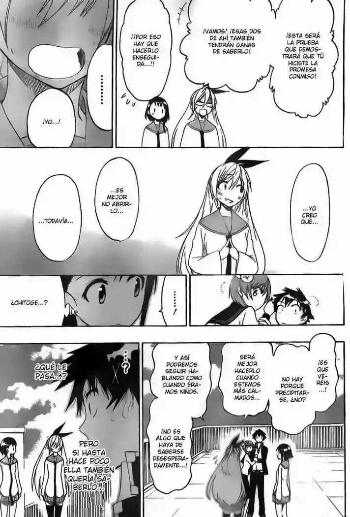 Nisekoi capítulo 51, página 11