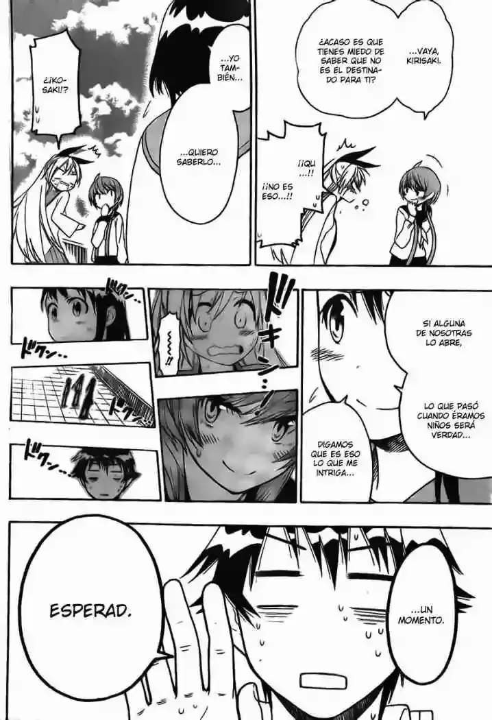 Nisekoi capítulo 51, página 12