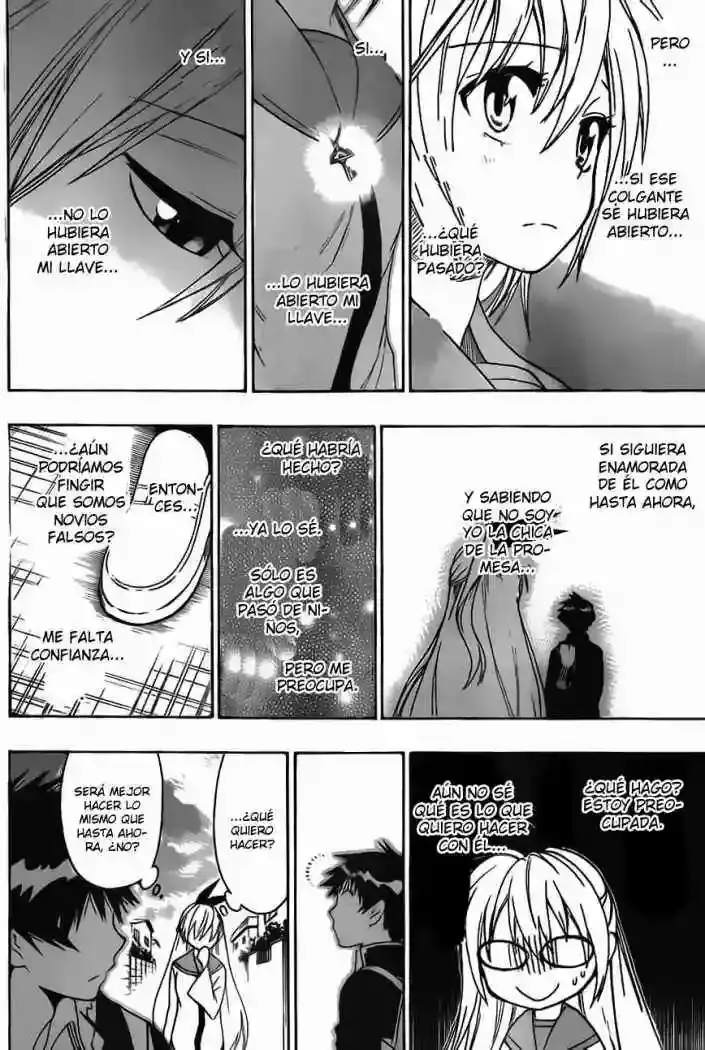 Nisekoi capítulo 51, página 16