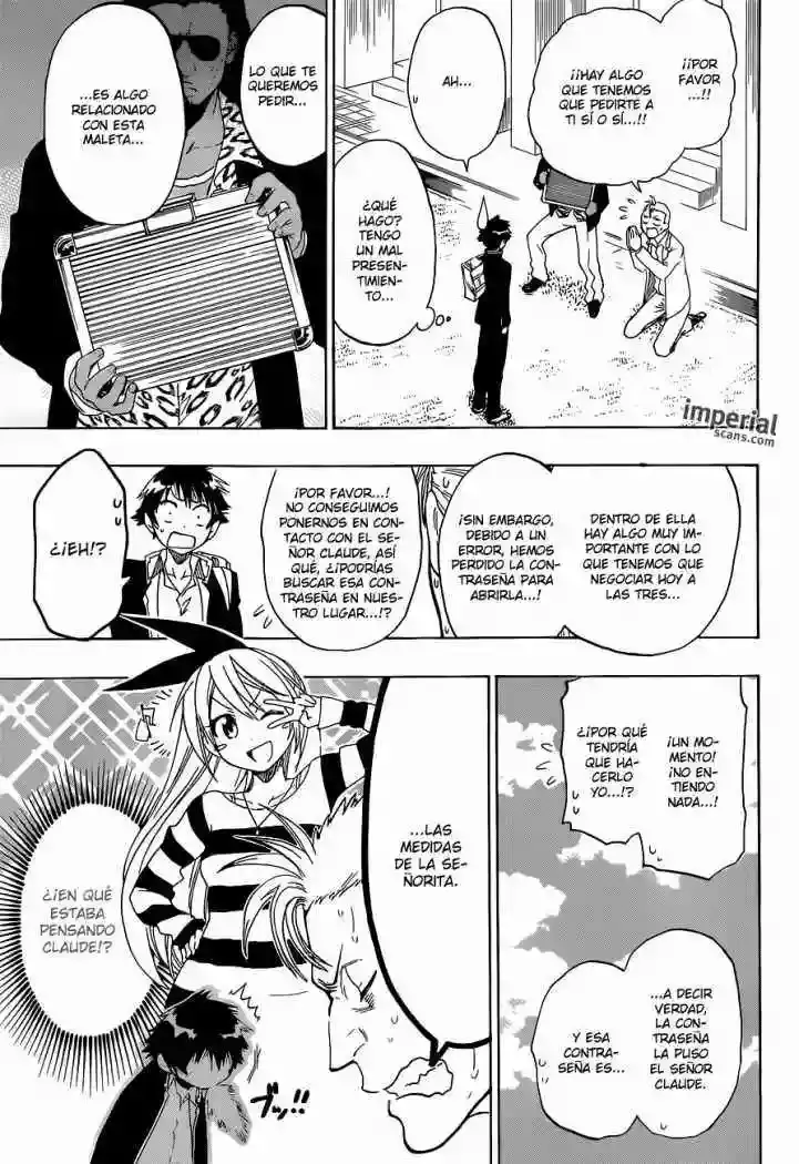 Nisekoi capítulo 52, página 3