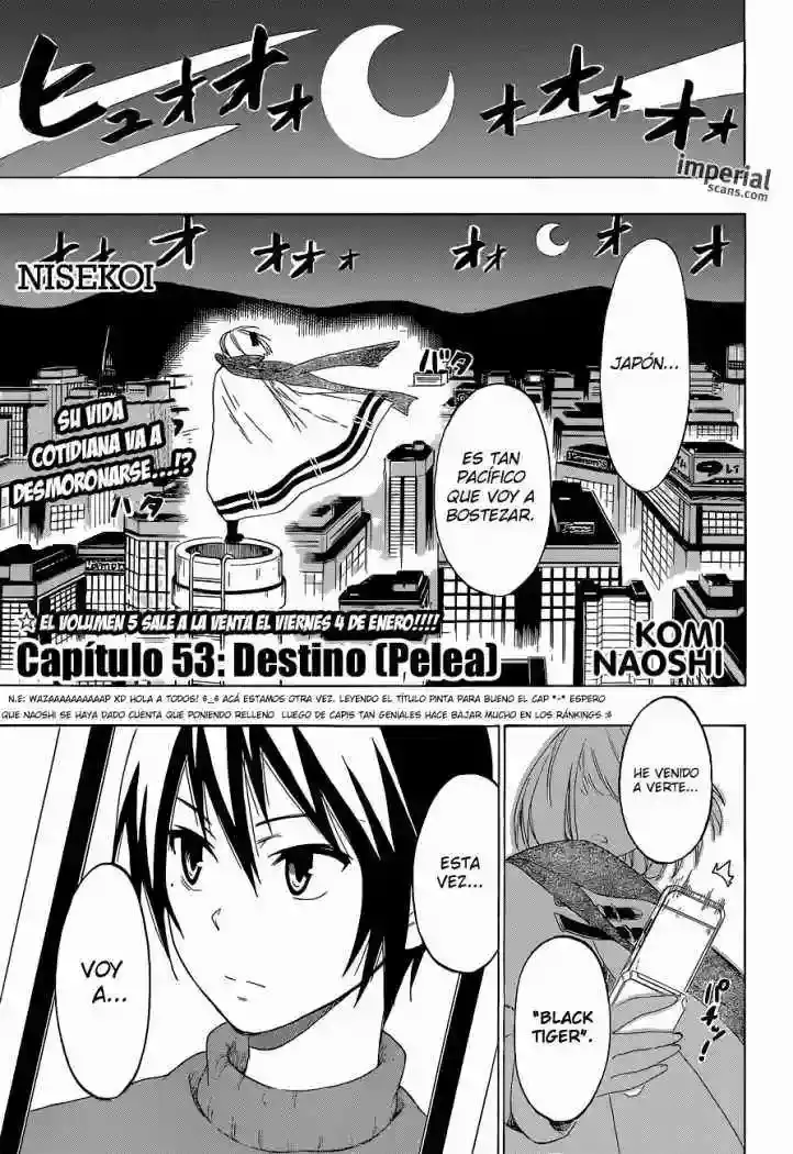 Nisekoi capítulo 54, página 2