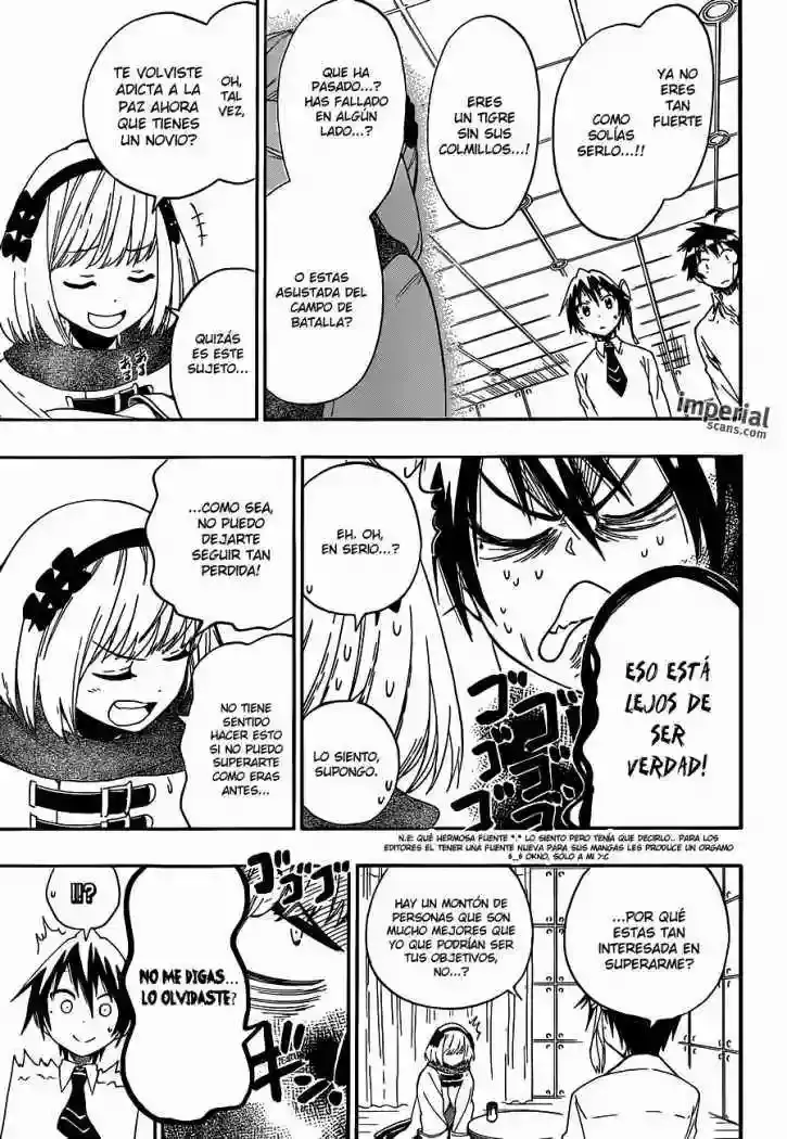 Nisekoi capítulo 54, página 12