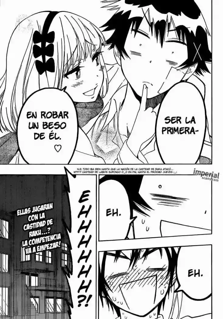 Nisekoi capítulo 54, página 20