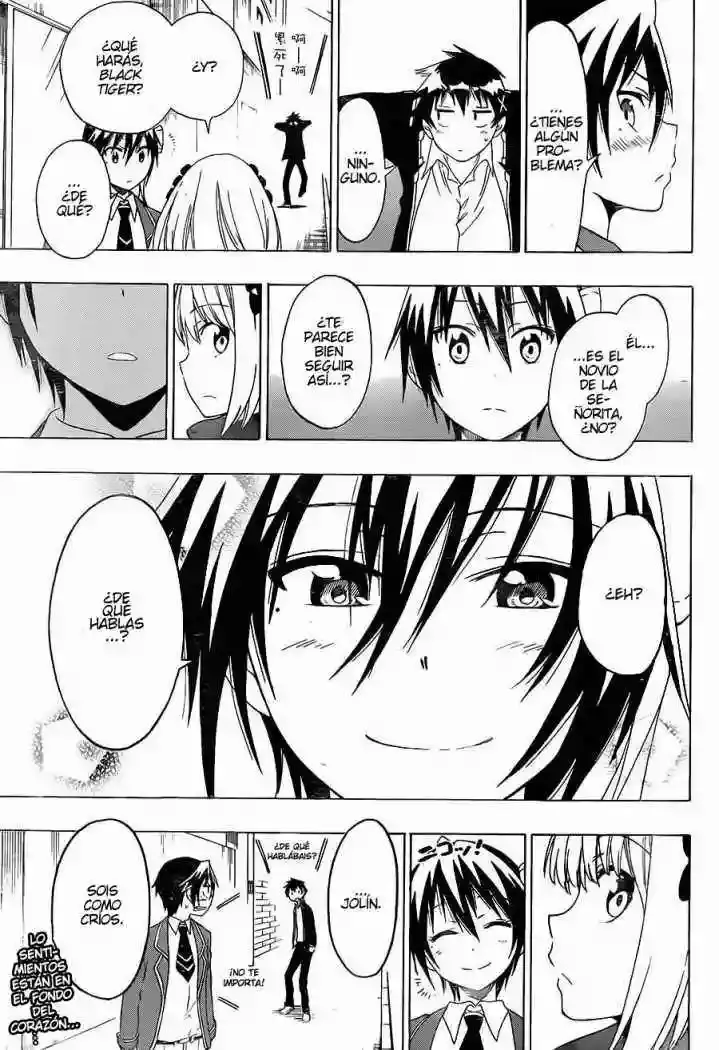 Nisekoi capítulo 55, página 19