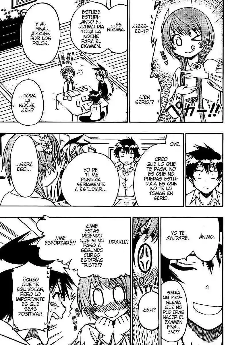 Nisekoi capítulo 56, página 11