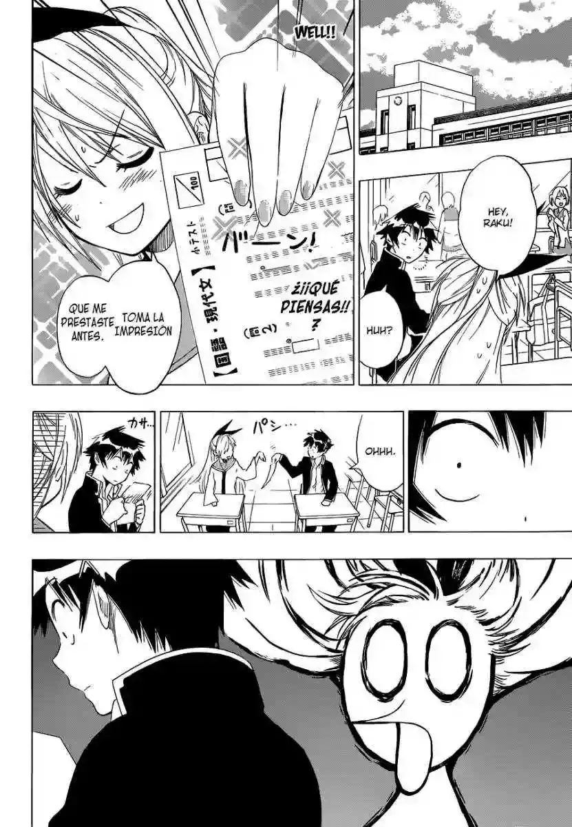 Nisekoi capítulo 57, página 9
