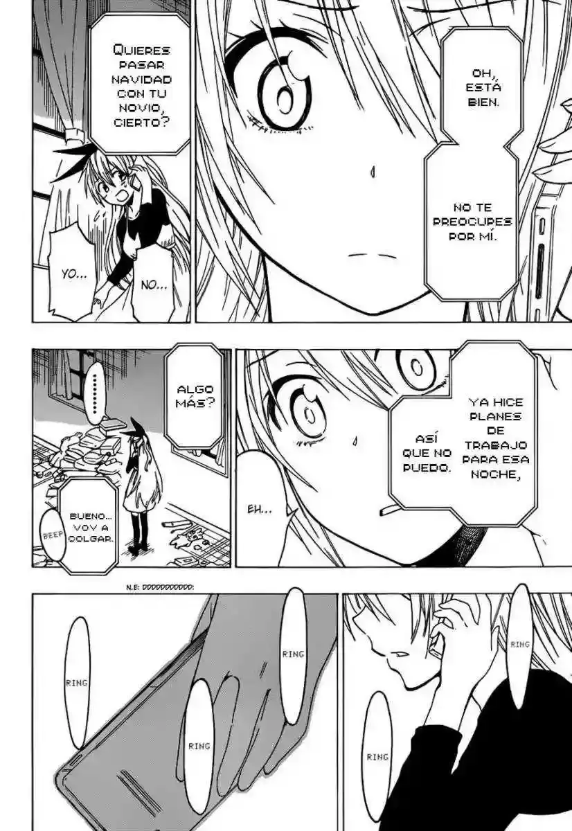 Nisekoi capítulo 60, página 17