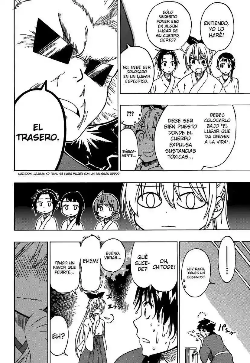 Nisekoi capítulo 64, página 11