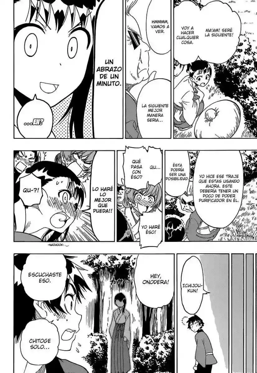 Nisekoi capítulo 64, página 13
