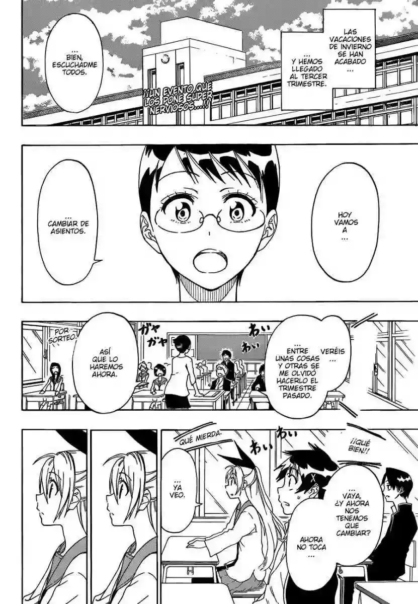 Nisekoi capítulo 66, página 2