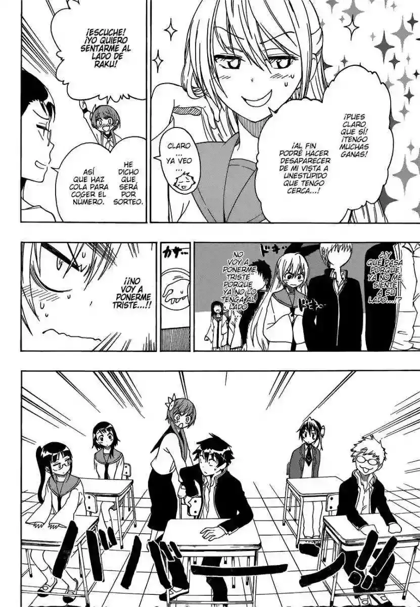 Nisekoi capítulo 66, página 4