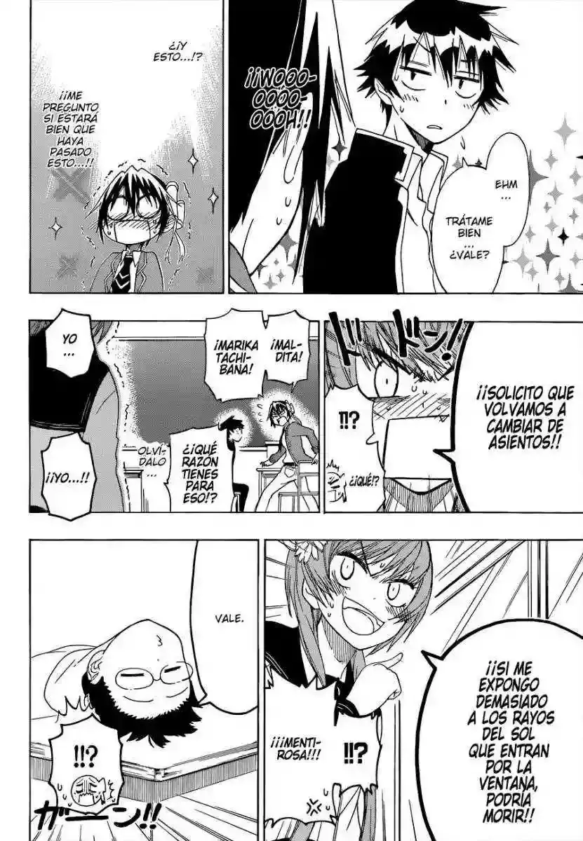 Nisekoi capítulo 66, página 8