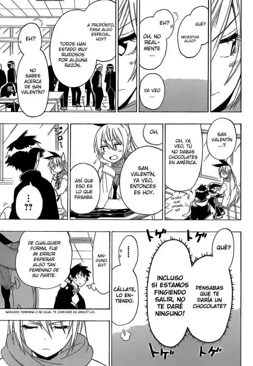 Nisekoi capítulo 67, página 12