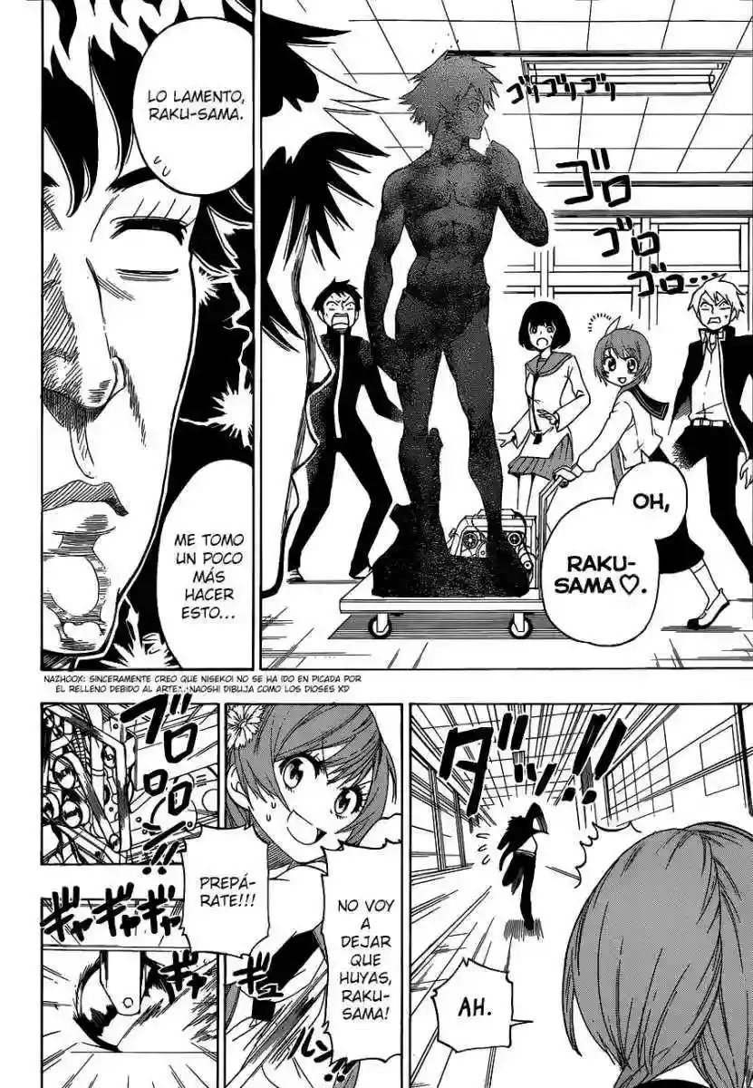 Nisekoi capítulo 67, página 17