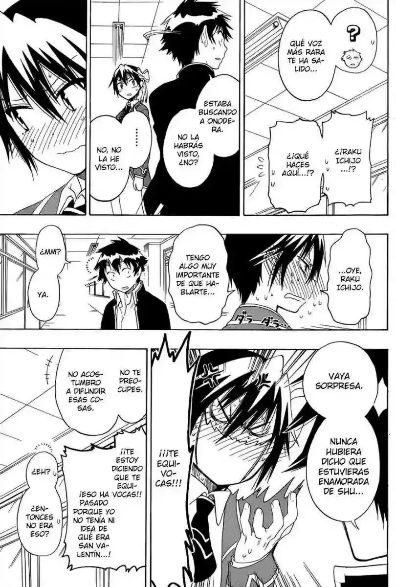 Nisekoi capítulo 68, página 5