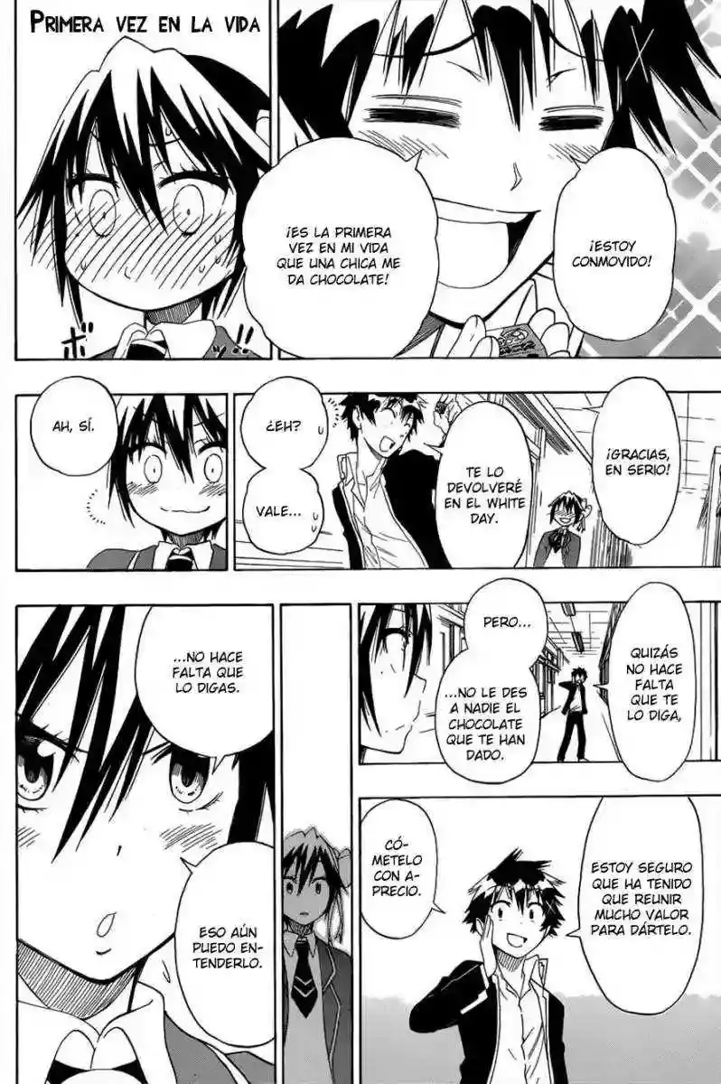 Nisekoi capítulo 68, página 8