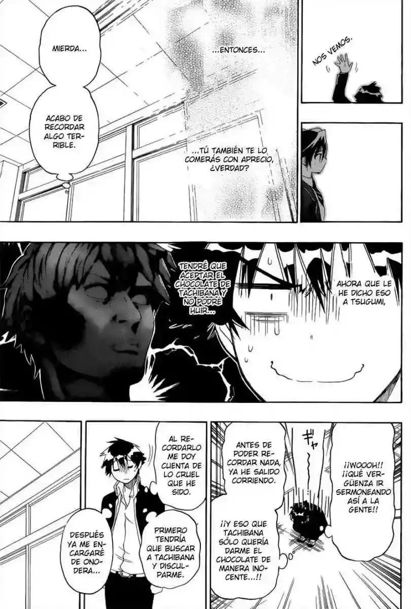 Nisekoi capítulo 68, página 9
