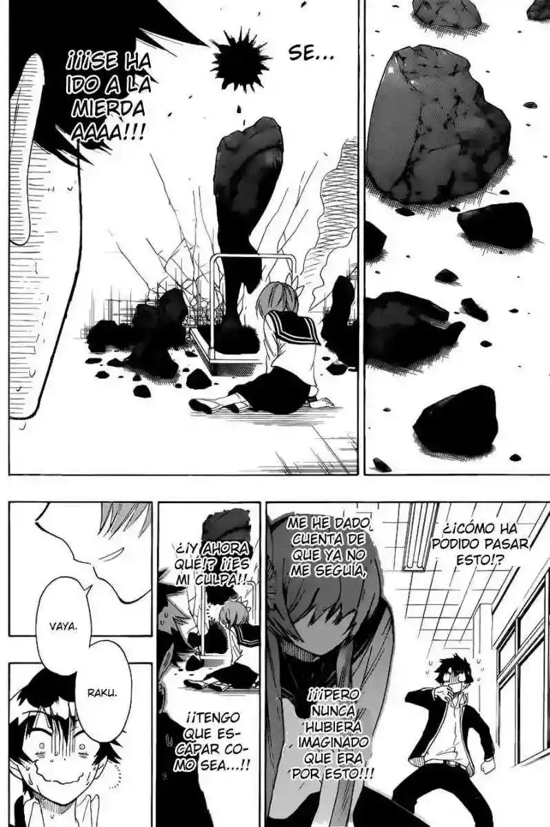 Nisekoi capítulo 68, página 10