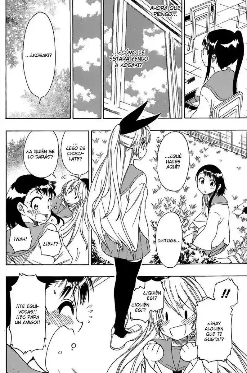 Nisekoi capítulo 68, página 16