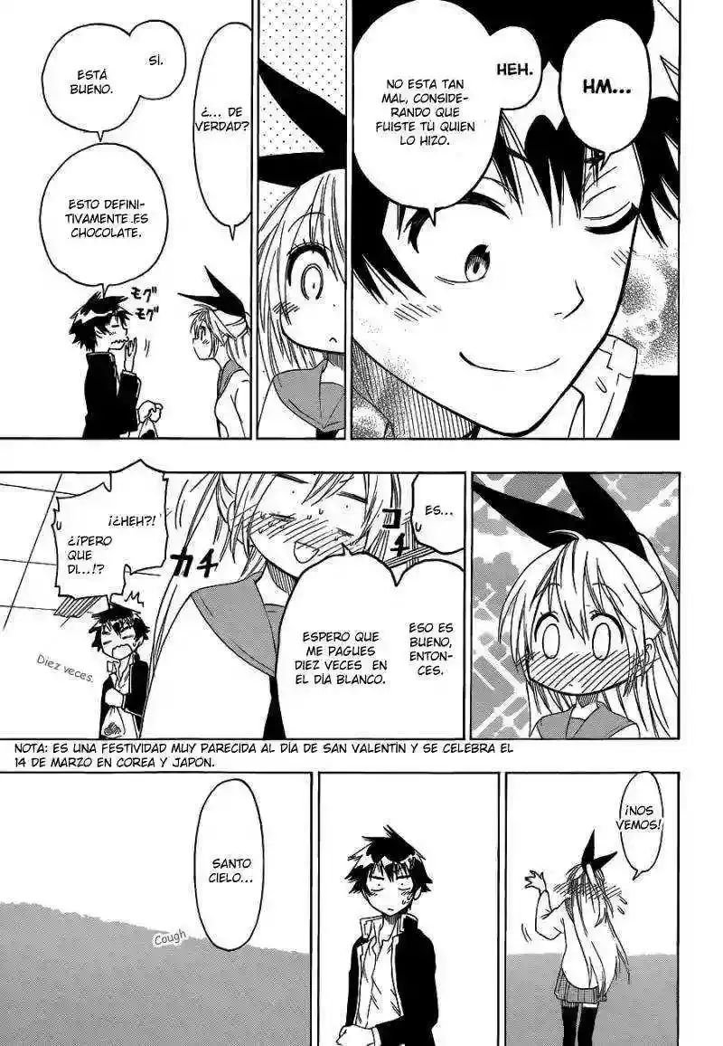 Nisekoi capítulo 69, página 14