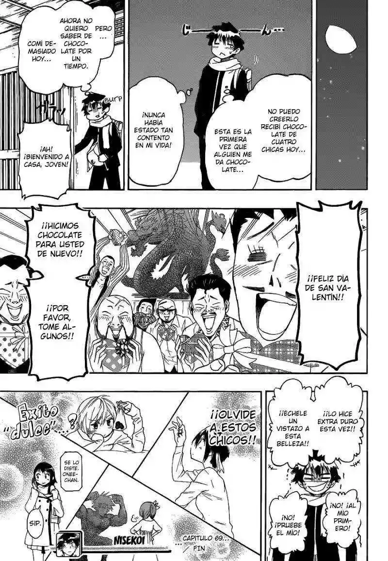 Nisekoi capítulo 69, página 22