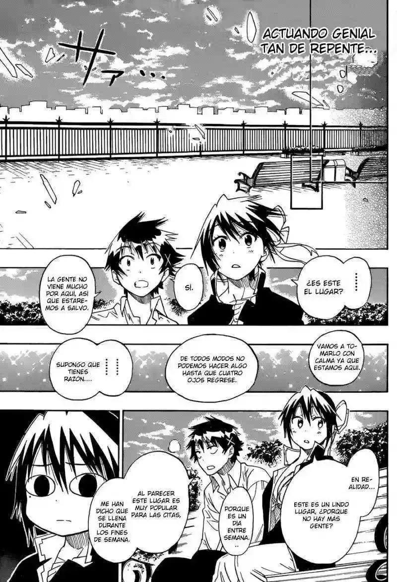 Nisekoi capítulo 70, página 18