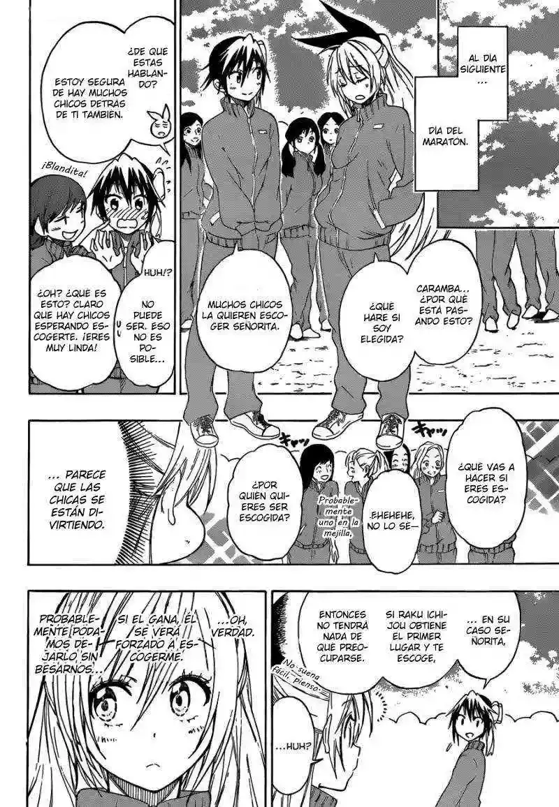 Nisekoi capítulo 72, página 8