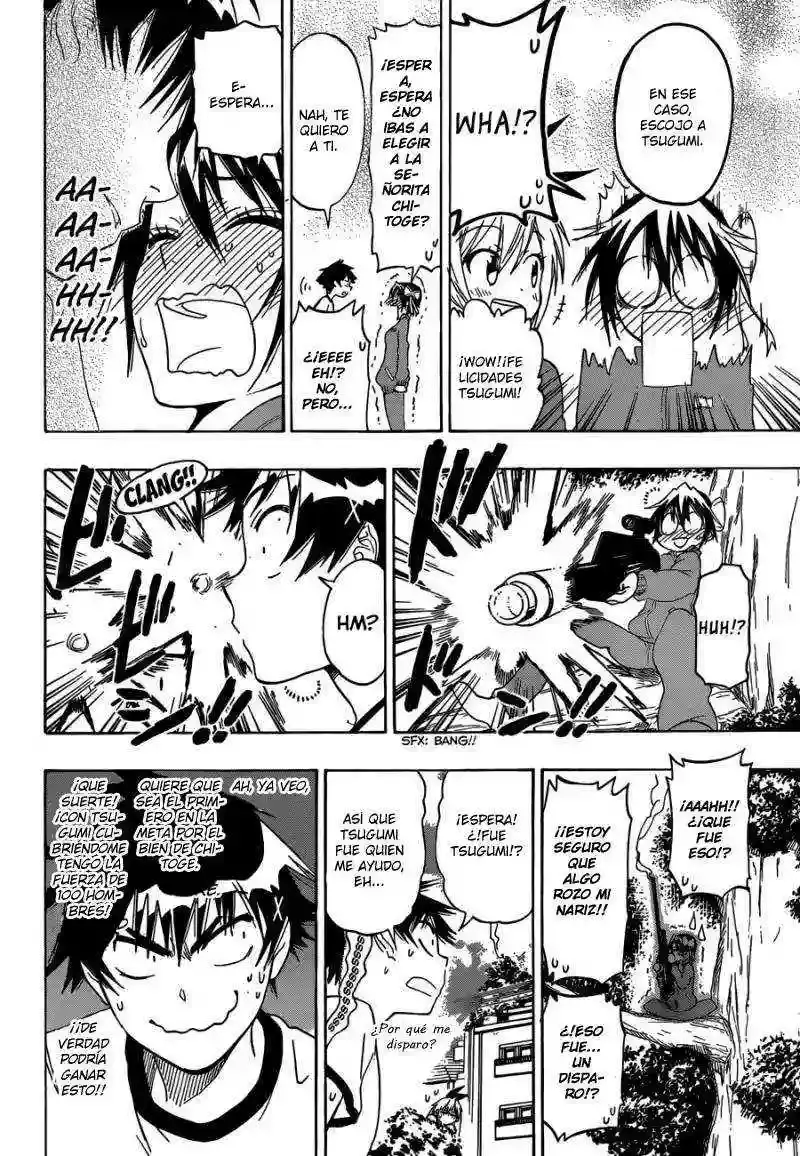 Nisekoi capítulo 72, página 18