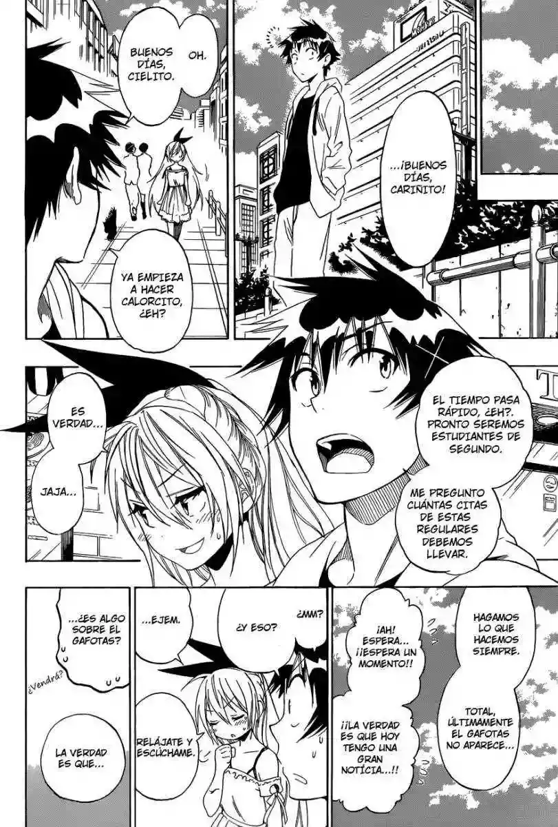 Nisekoi capítulo 74, página 4
