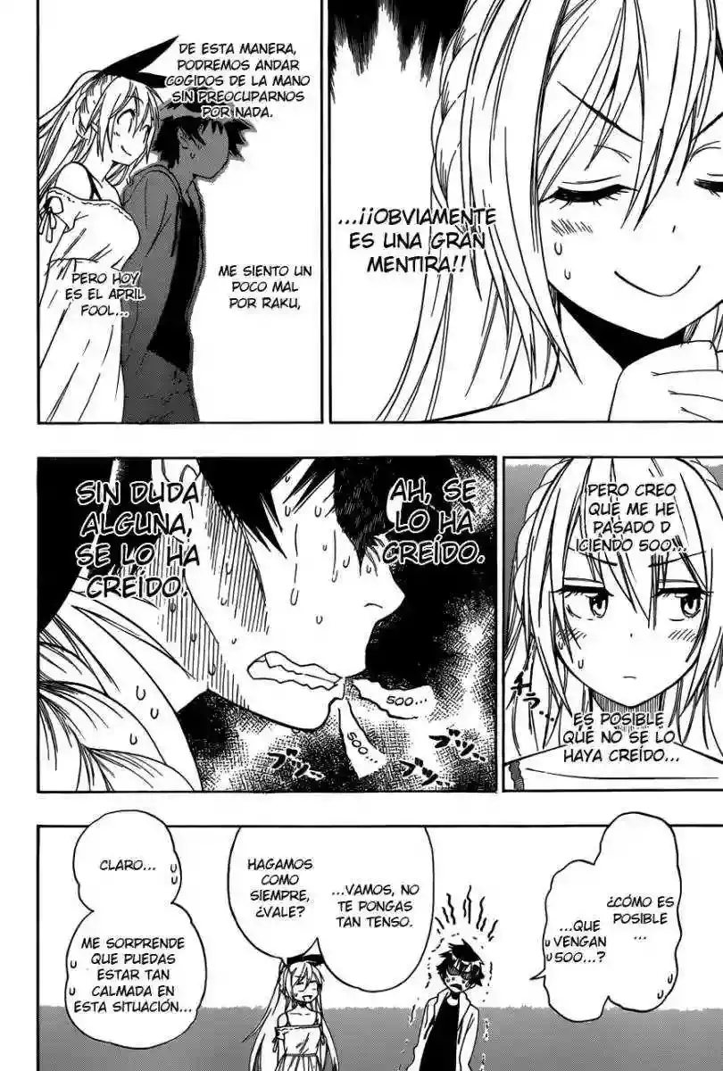 Nisekoi capítulo 74, página 6