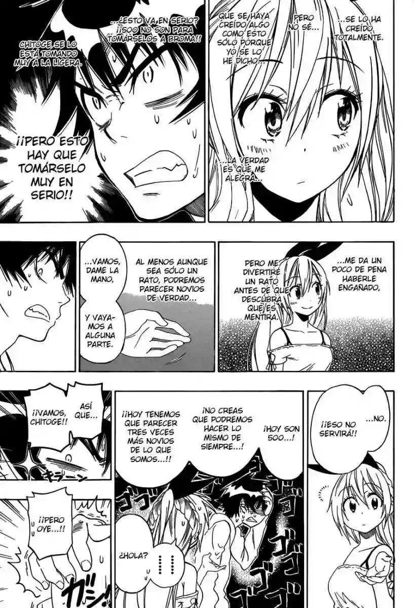 Nisekoi capítulo 74, página 7