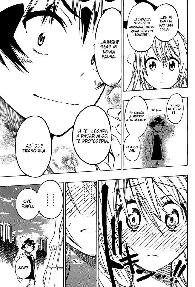 Nisekoi capítulo 74, página 15
