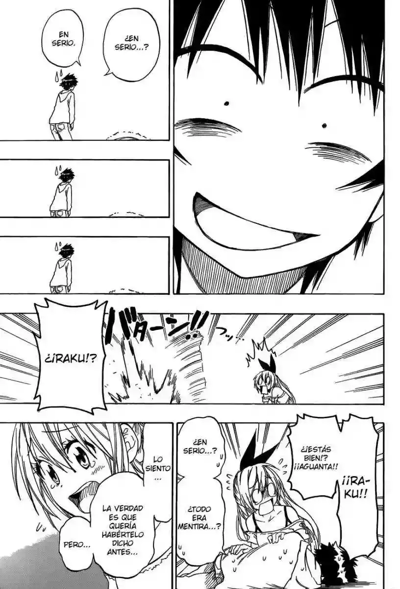 Nisekoi capítulo 74, página 17