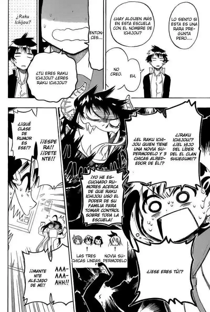 Nisekoi capítulo 75, página 15