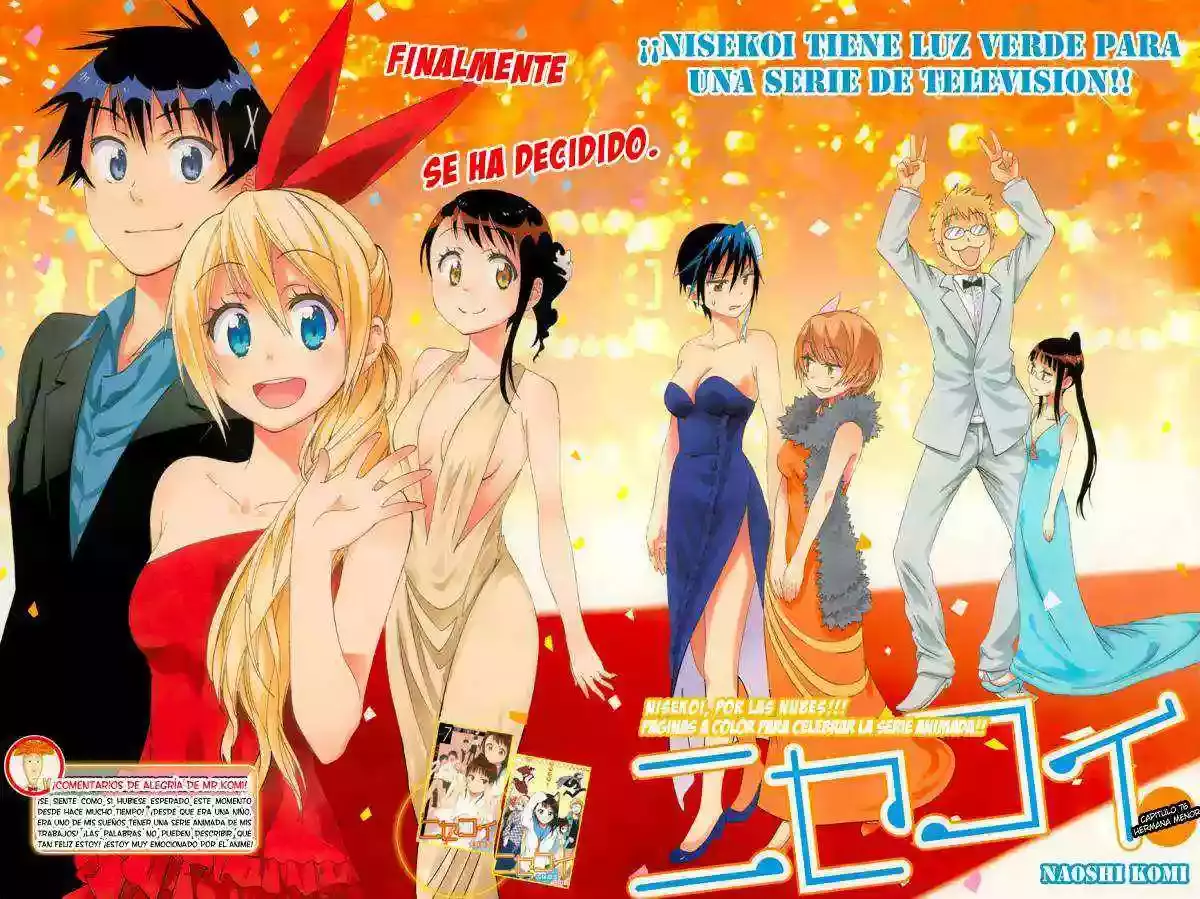 Nisekoi capítulo 76, página 4