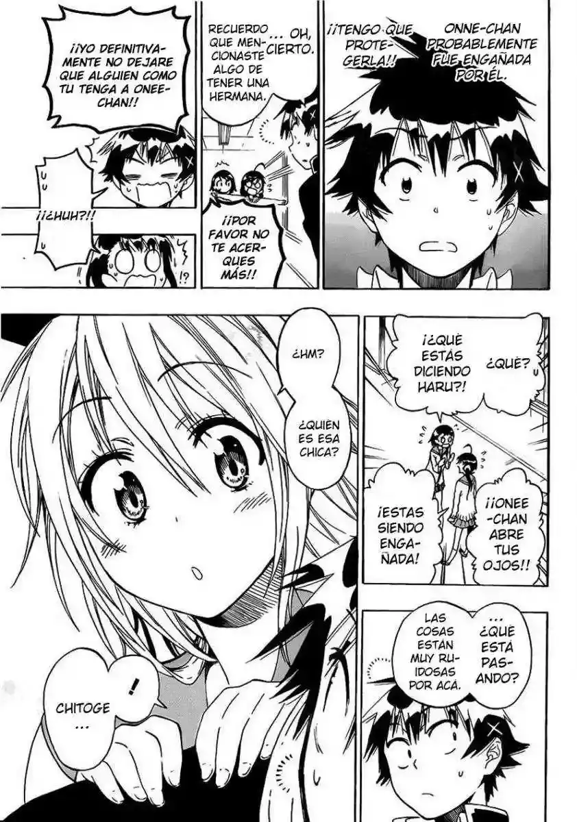 Nisekoi capítulo 76, página 7