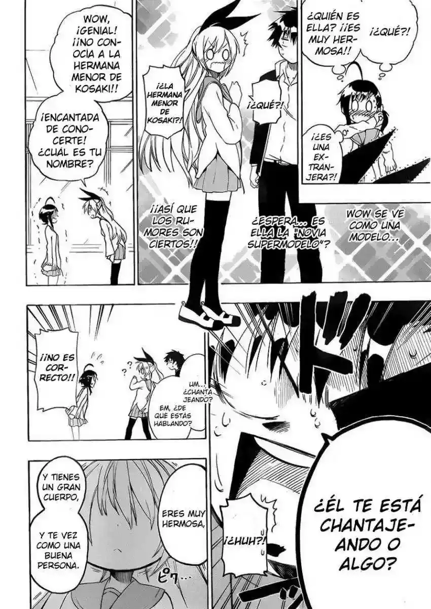Nisekoi capítulo 76, página 8
