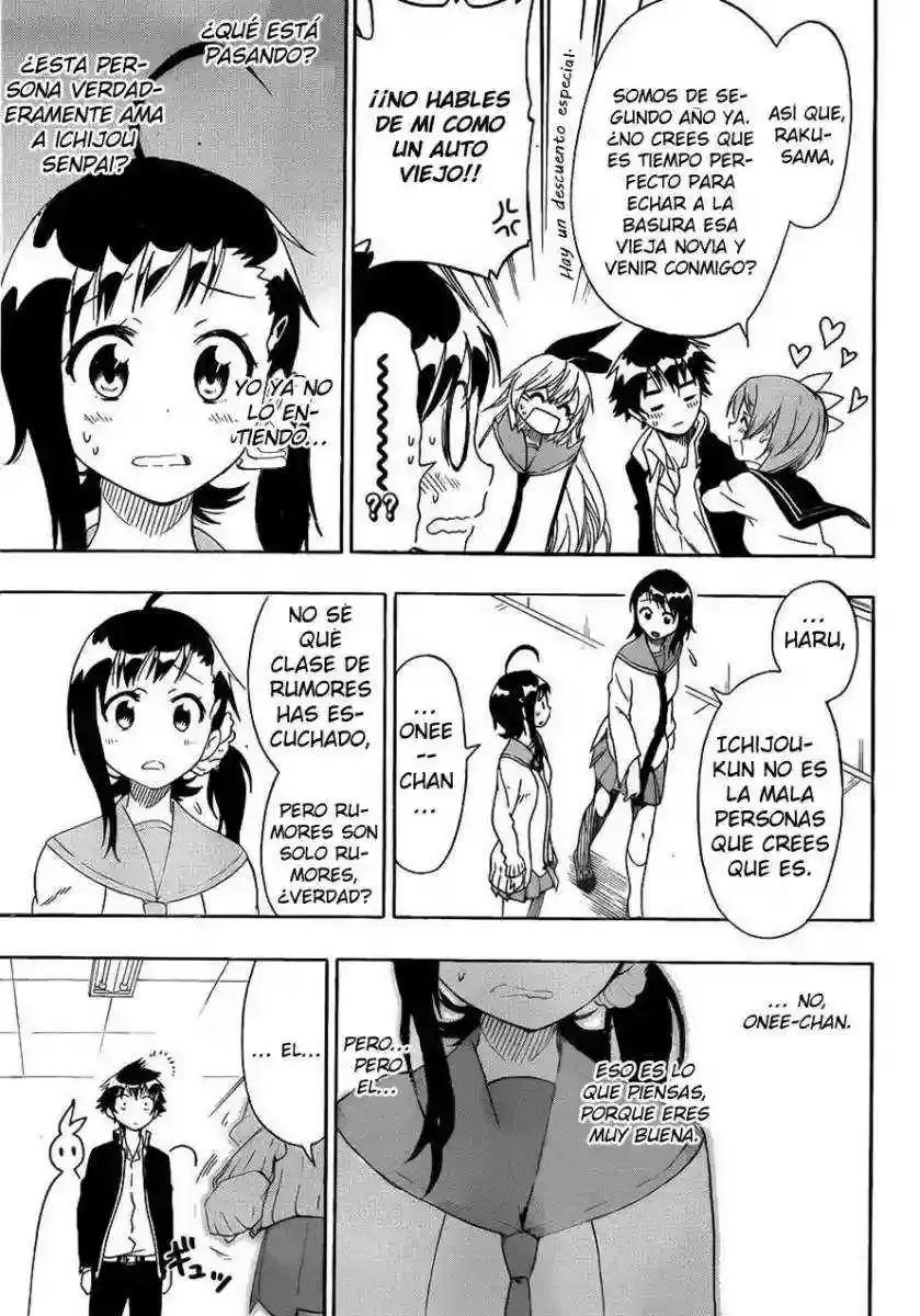 Nisekoi capítulo 76, página 11