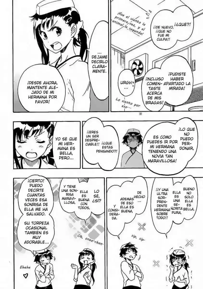 Nisekoi capítulo 77, página 9