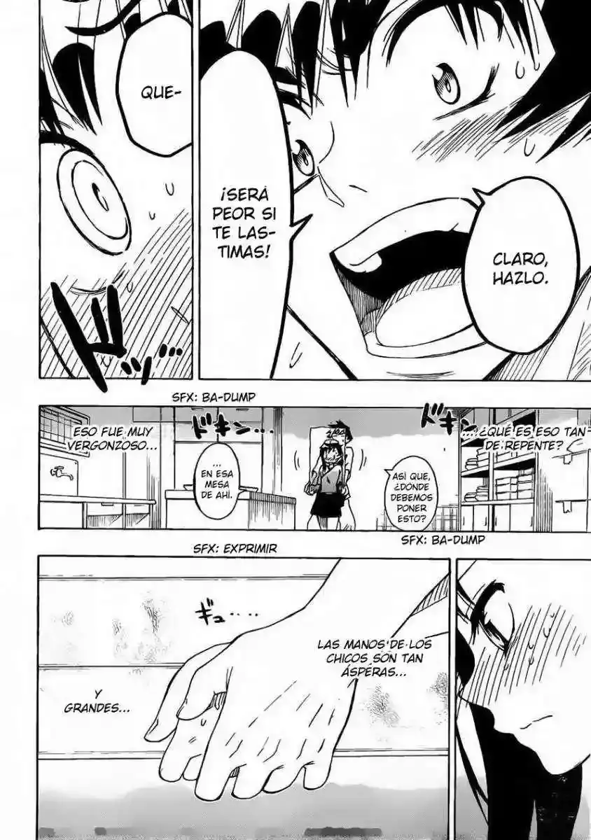 Nisekoi capítulo 77, página 19
