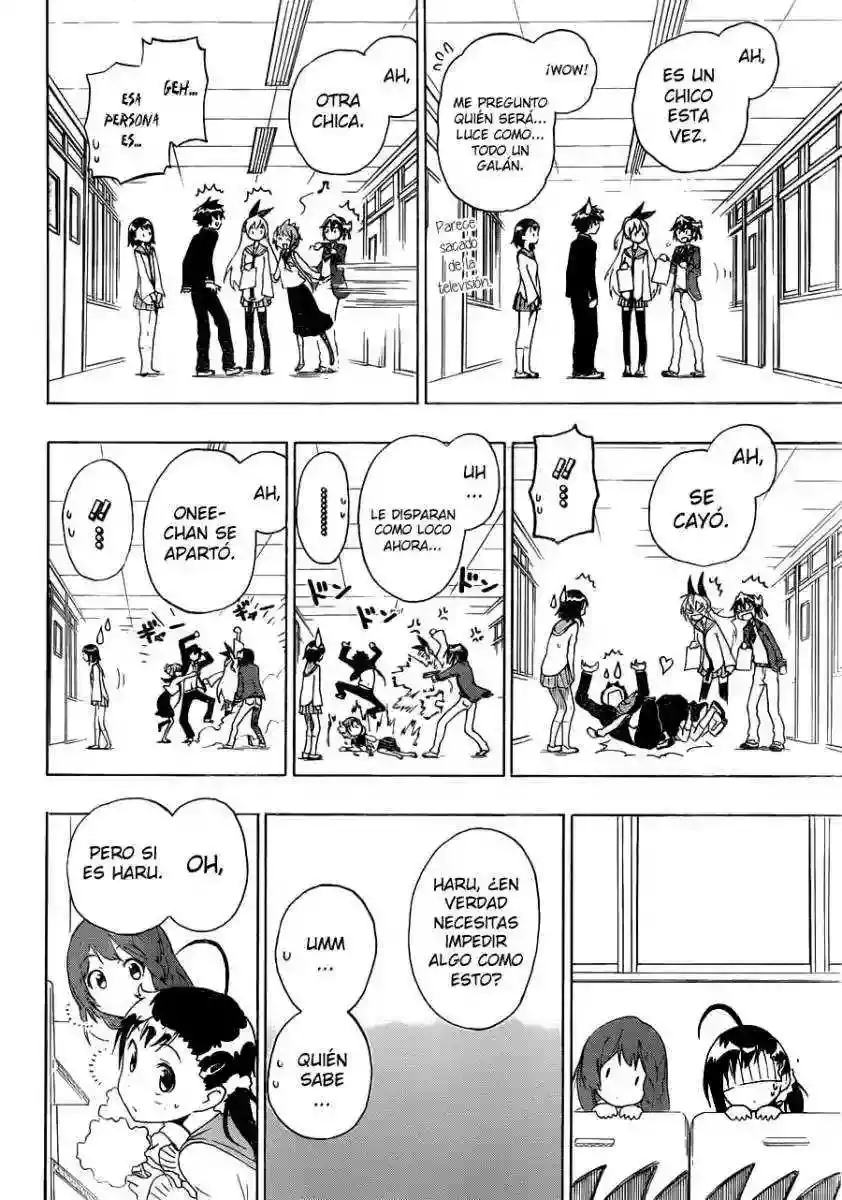 Nisekoi capítulo 78, página 5