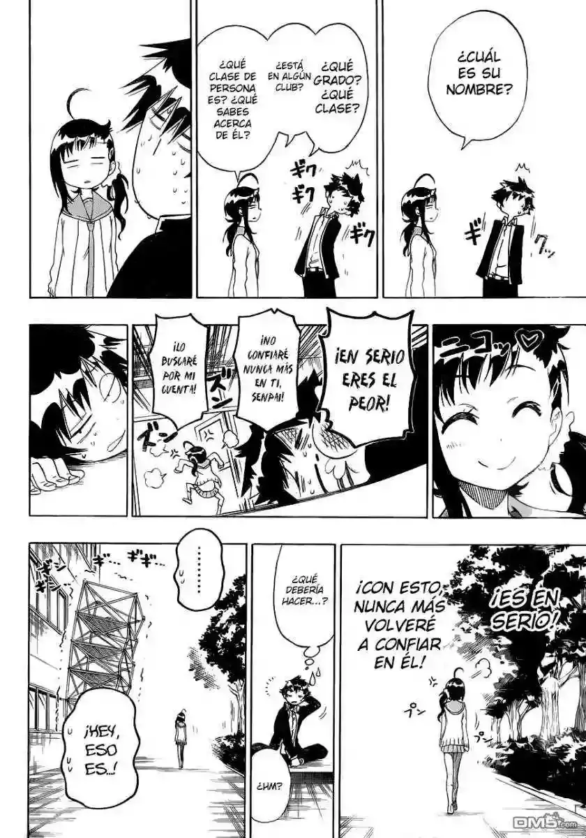 Nisekoi capítulo 78, página 15