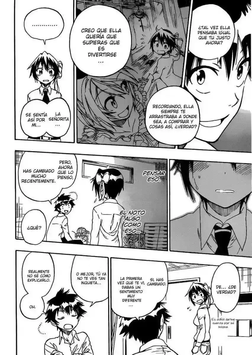 Nisekoi capítulo 79, página 16