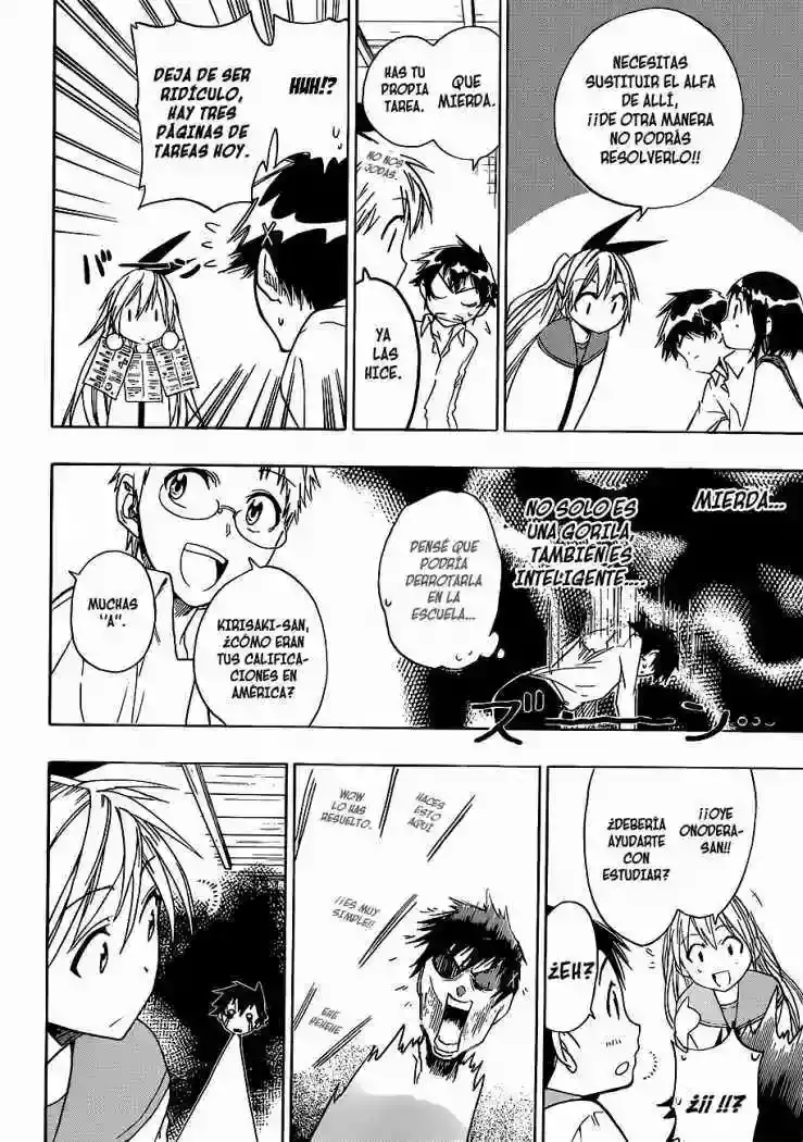 Nisekoi capítulo 8, página 15