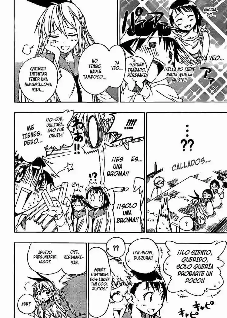 Nisekoi capítulo 8, página 17