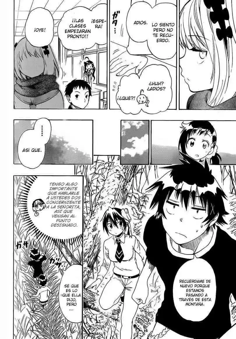 Nisekoi capítulo 80, página 4