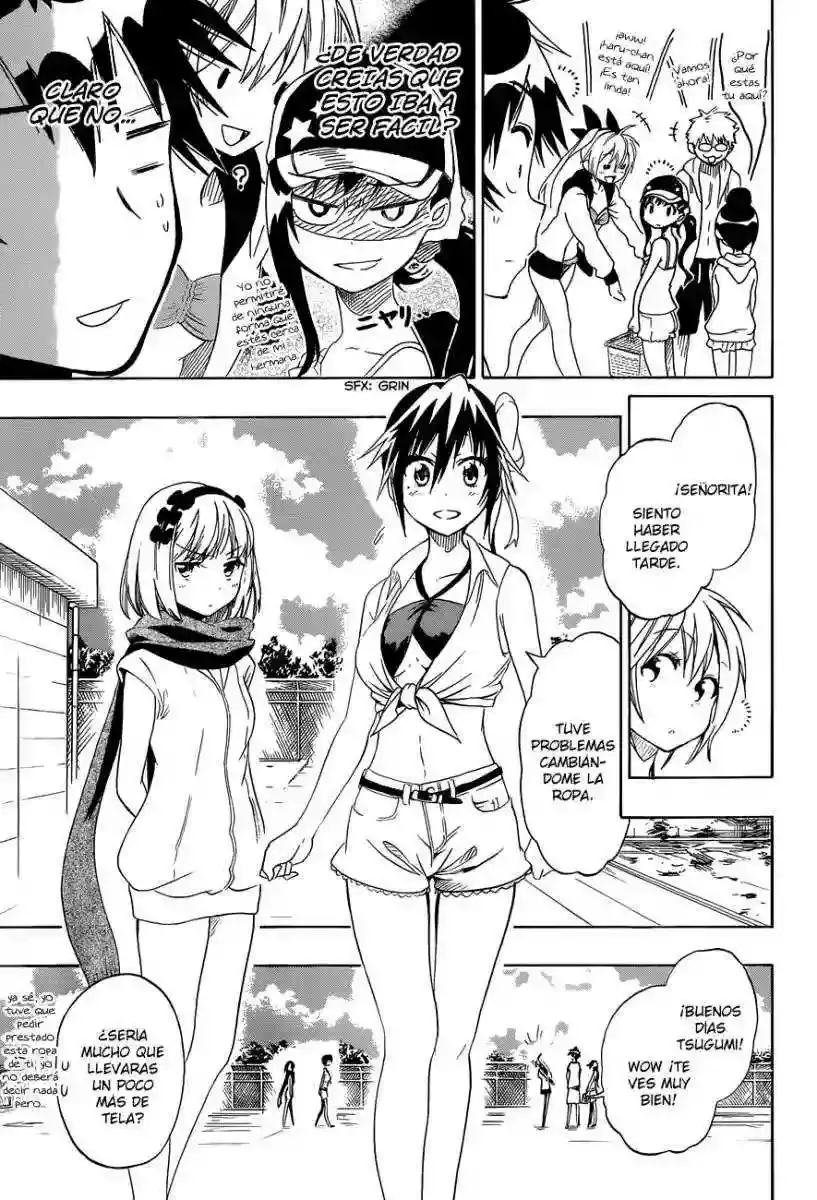 Nisekoi capítulo 82, página 6
