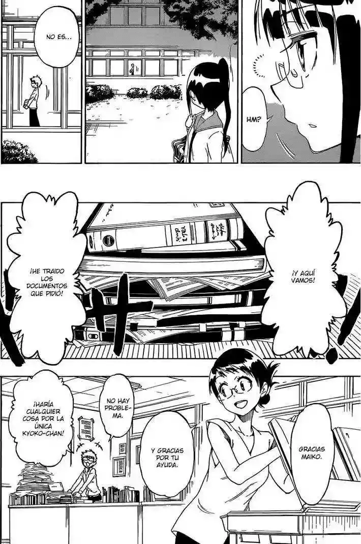 Nisekoi capítulo 83, página 17